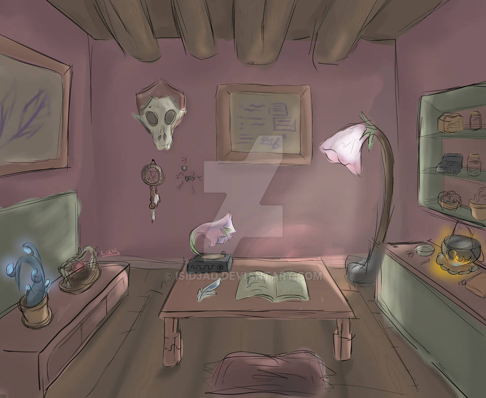 Room for a game by ISID3AD on DeviantArt