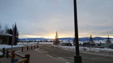 Sunrise @ Jackson Hole