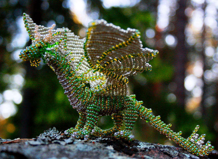 Green bead dragon