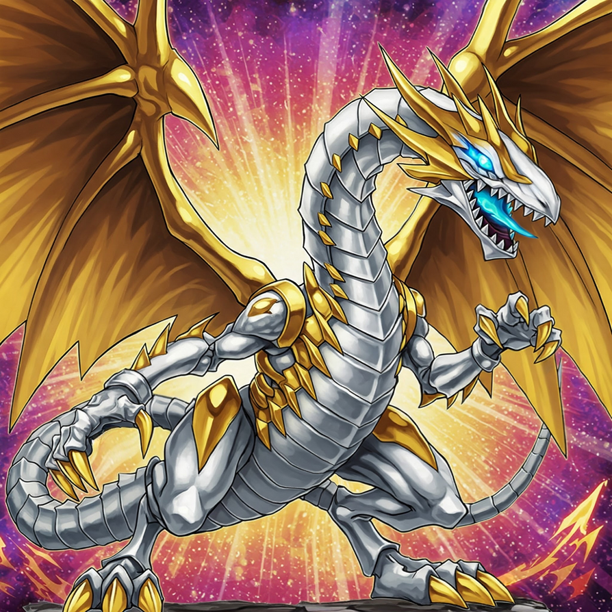 golden dragon yugioh card Divine Golden Shadow Dragon Dragluxion (CR)