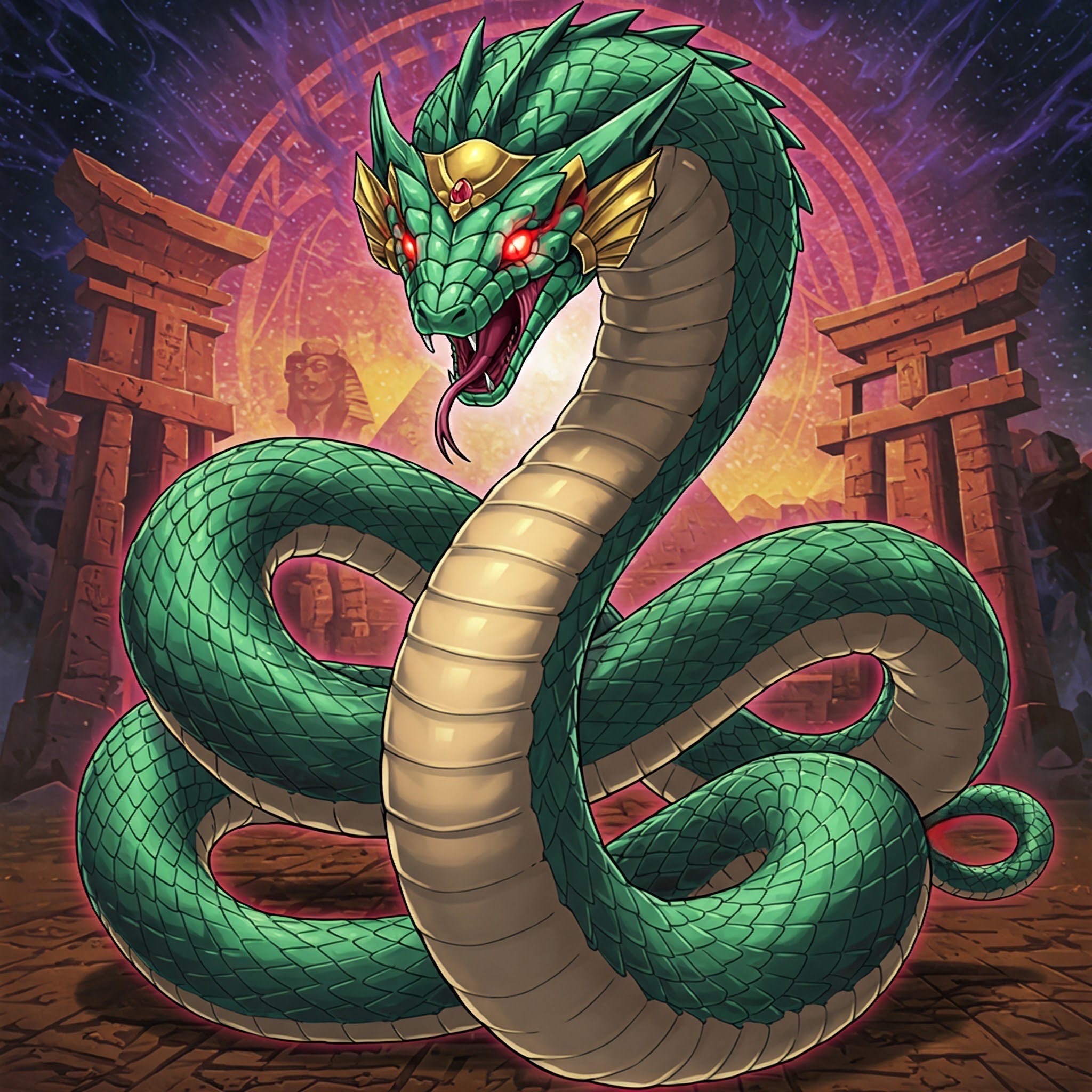 Serpent Avatar Serpent monster by Mr-Artista on DeviantArt