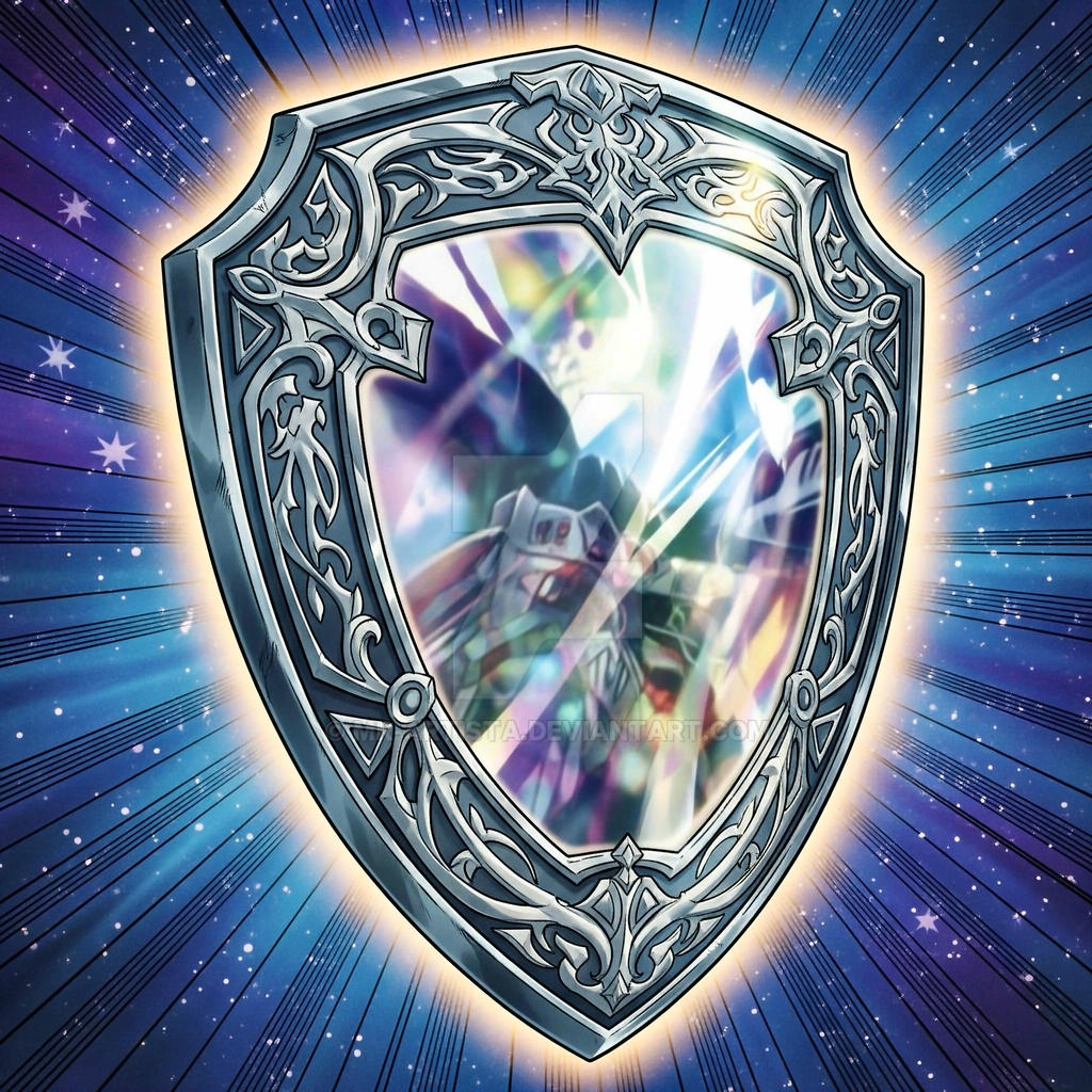 Mistrul Shield MIRROR SHIELD by Mr-Artista on DeviantArt