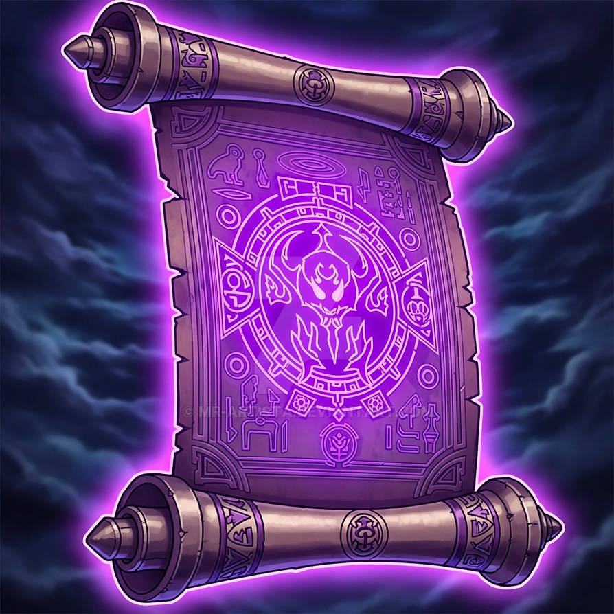 Devil Scroll DARK SCROLL by Mr-Artista on DeviantArt