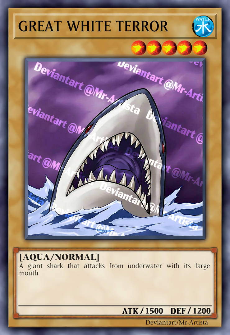 great white yugioh card At any time YuGiOh Yugi Evolution Deck Common