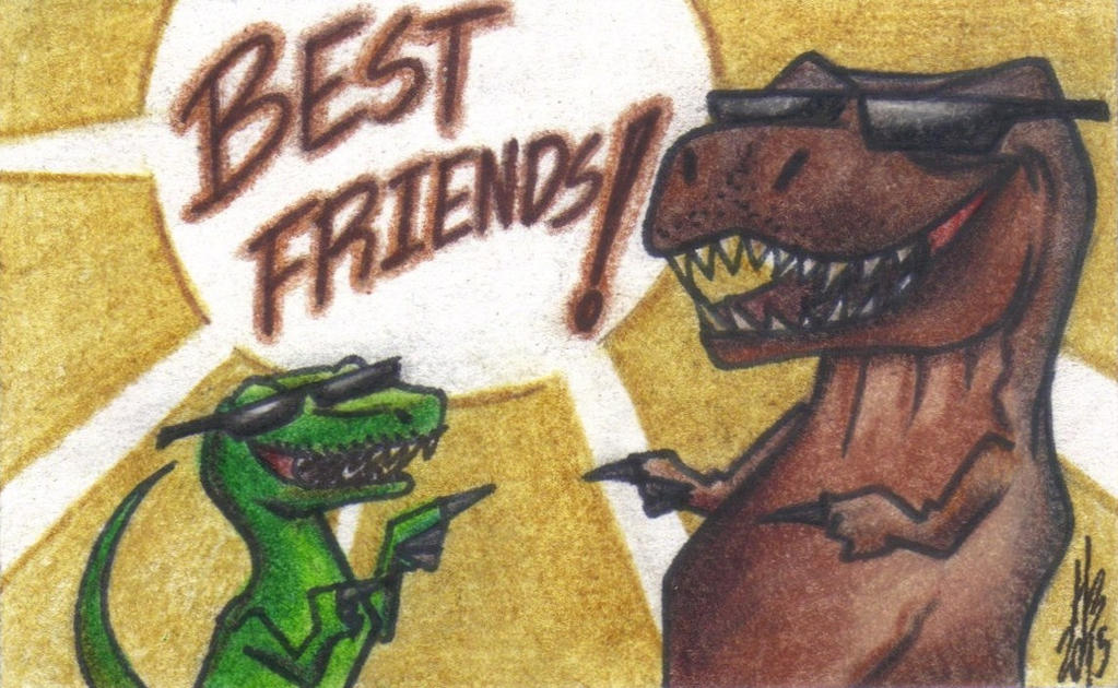 T Rex Raptor Comic Jurassic World - T-rex ft. raptor by HaBer44 on DeviantArt