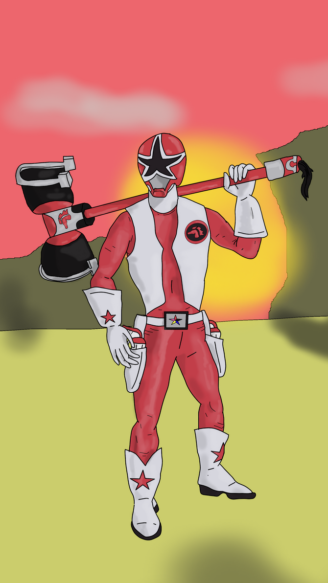 Reid- The Red Mustang Ranger by ArkhamLegion on DeviantArt