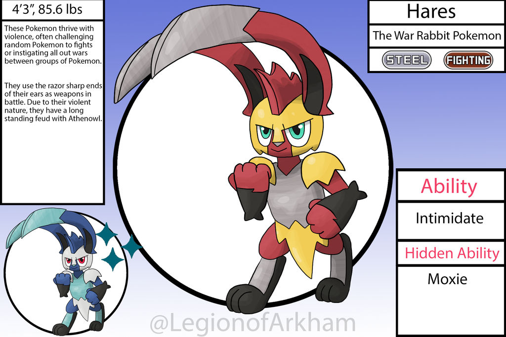 Spring Hares Pokemon Hares by ArkhamLegion on DeviantArt