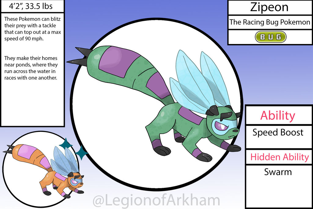 Zipion Zipeon by ArkhamLegion on DeviantArt