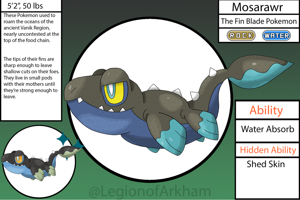 Mosaw Mosarawr by ArkhamLegion on DeviantArt