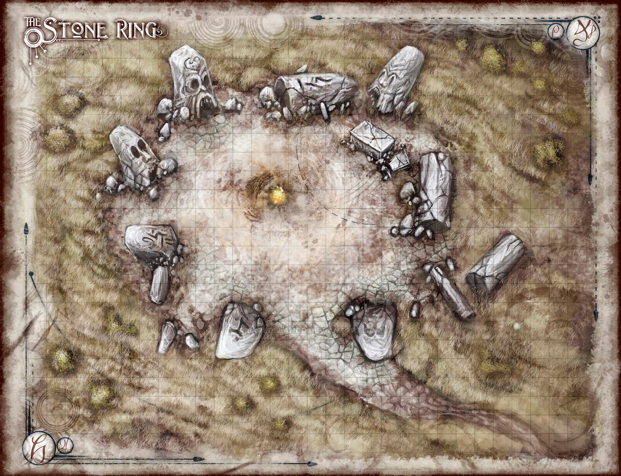 The Stone Ring Battlemap by JaredBlando on DeviantArt