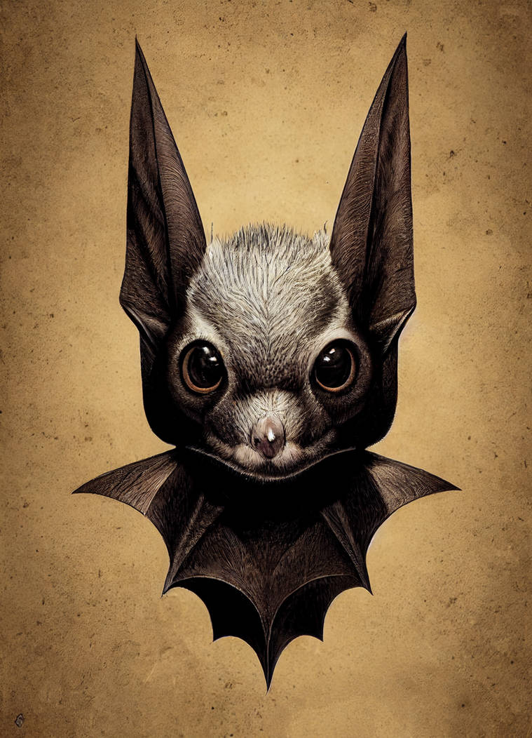 Portrait Of A Bat by AdenTheCreator on DeviantArt
