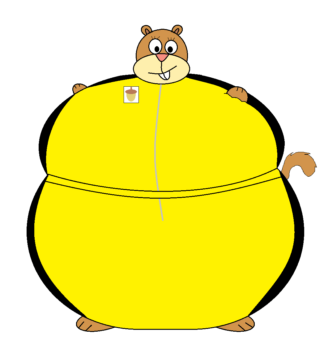 Spongebob Squarepants Sandy Cheeks Inflation