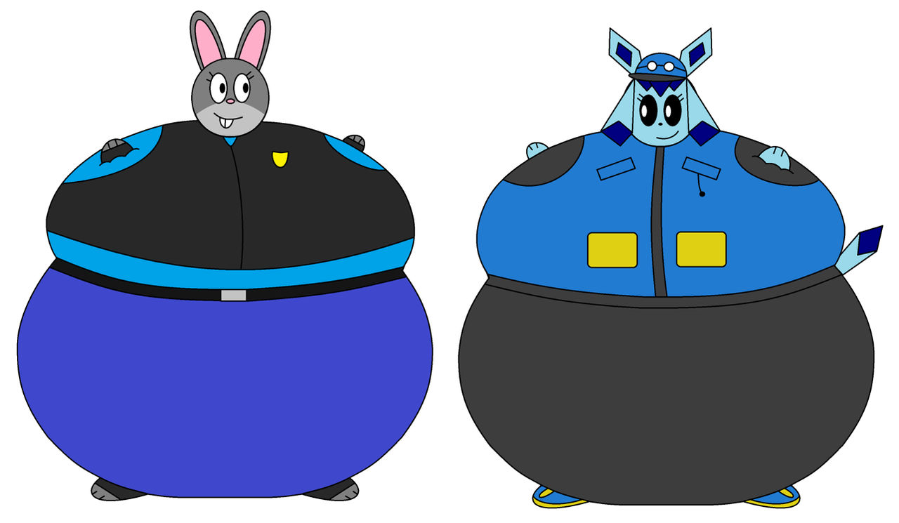 Judy Hopps And Violet Beauregarde Suit Inflation by ...