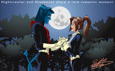 Nightcrawler and Shadowcat by trisaber