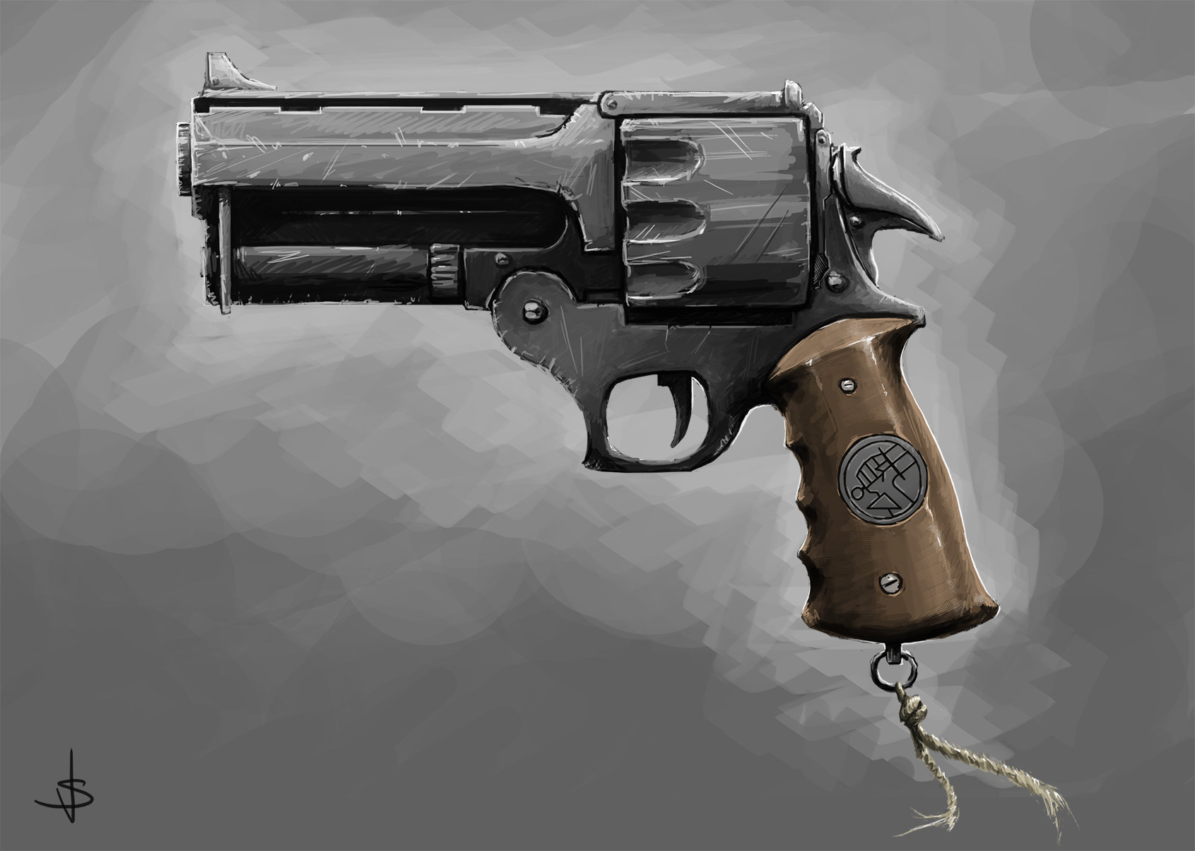 Hellboy's Gun