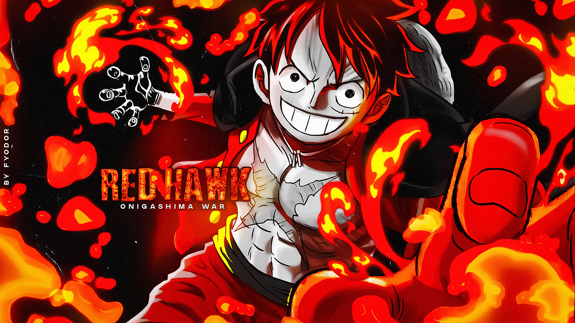 Luffy Red Hawk (4k) (One Piece) : r/wallpaperengine