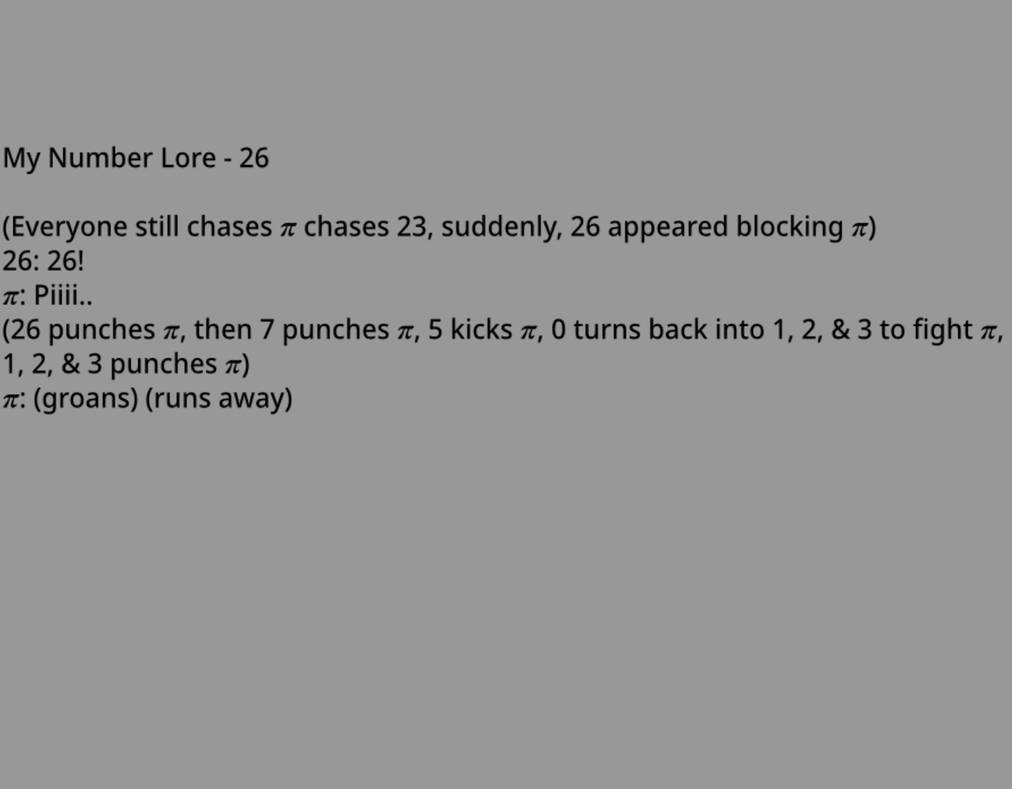 Dnd Numbers Script My Number Lore - 26 (Script) by elijahalle on DeviantArt