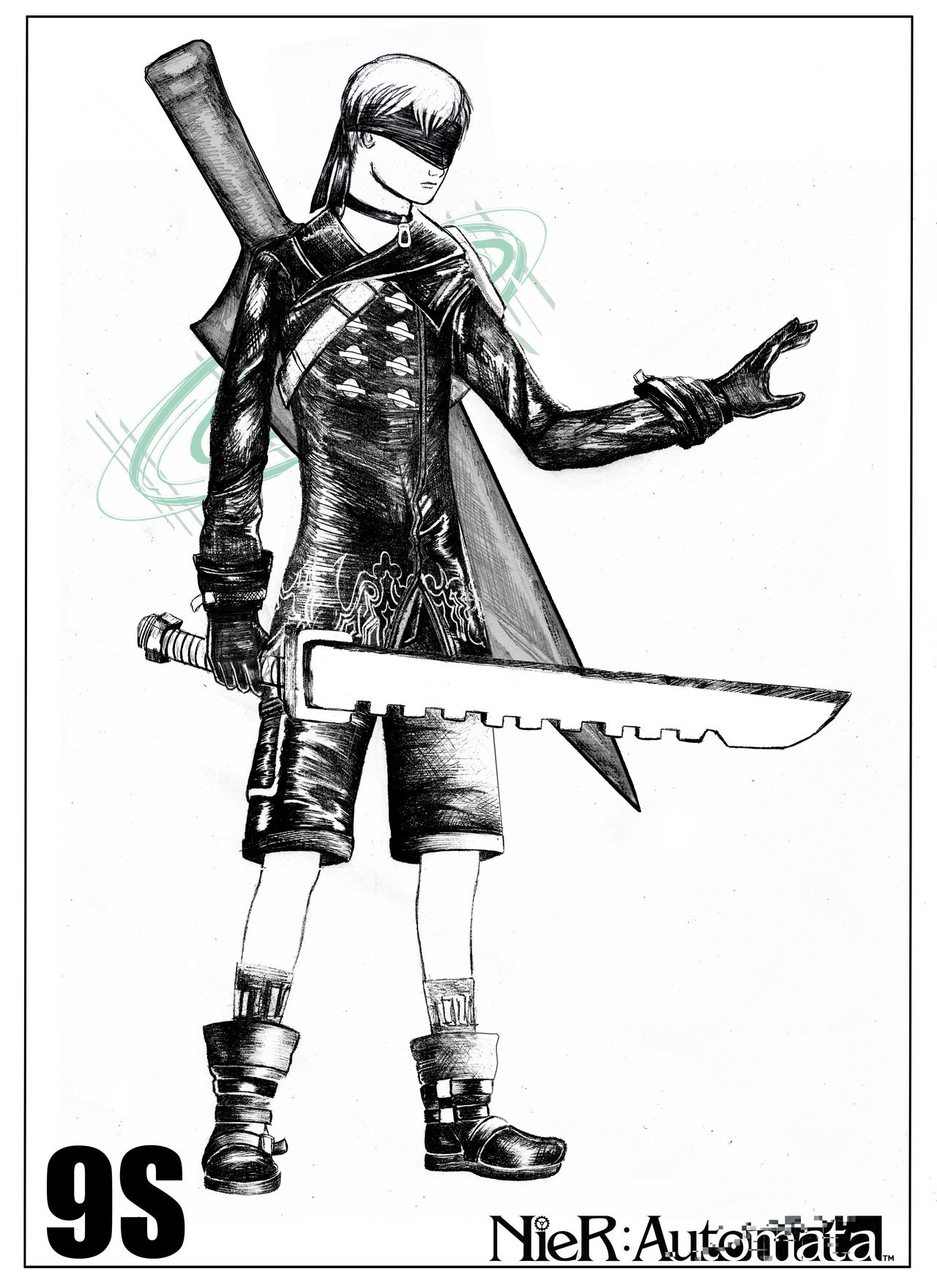 9S Fanart by Narumitsumi on DeviantArt