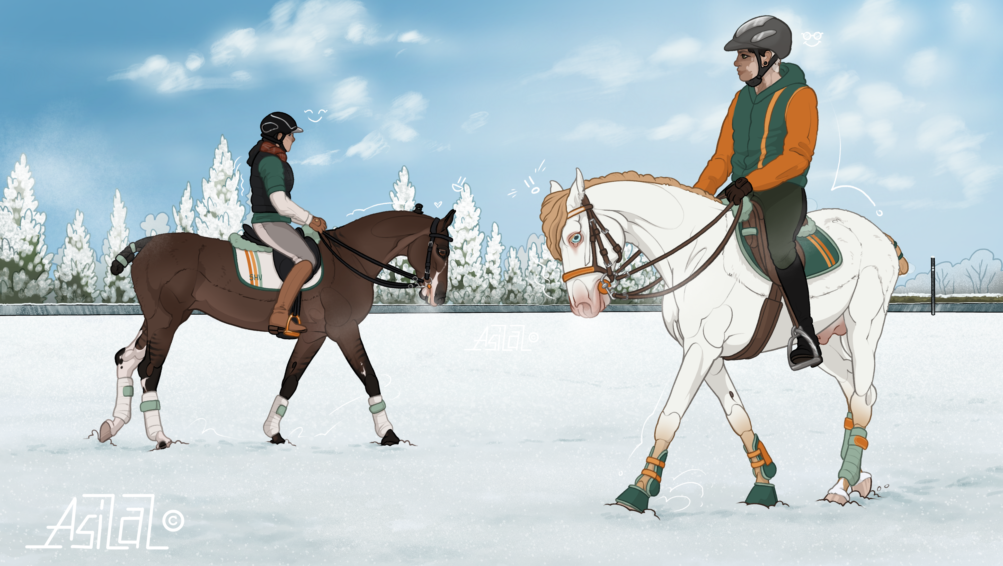 First time on the new Polo Arena | Training