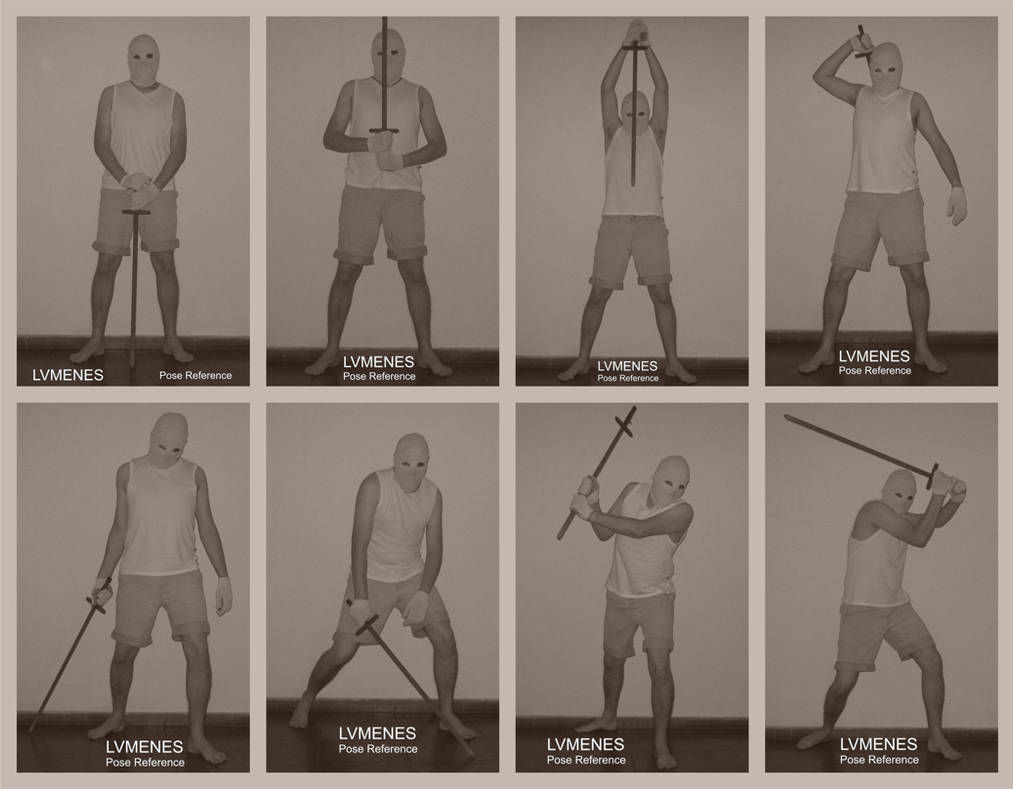 Sword Part 04 - Pose Reference - Other by lvmenes on DeviantArt