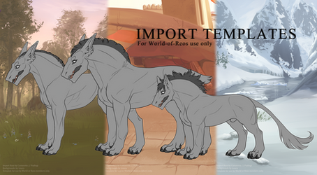 Official Import Templates