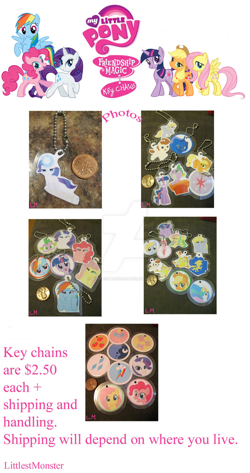 Keys Mlp Getting MLP Key chains photos by LittlestMonster on DeviantArt