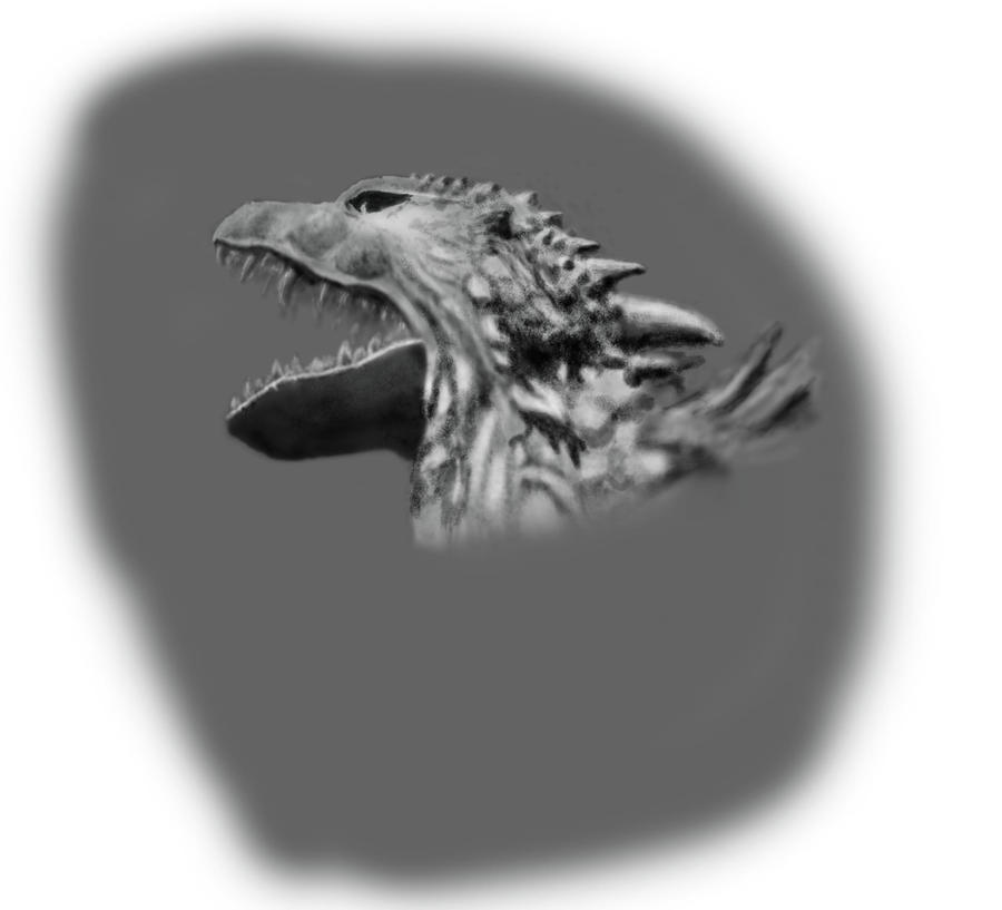 Godzilla Head by tbegg on DeviantArt