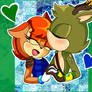 Sally acorn x Archer the deer