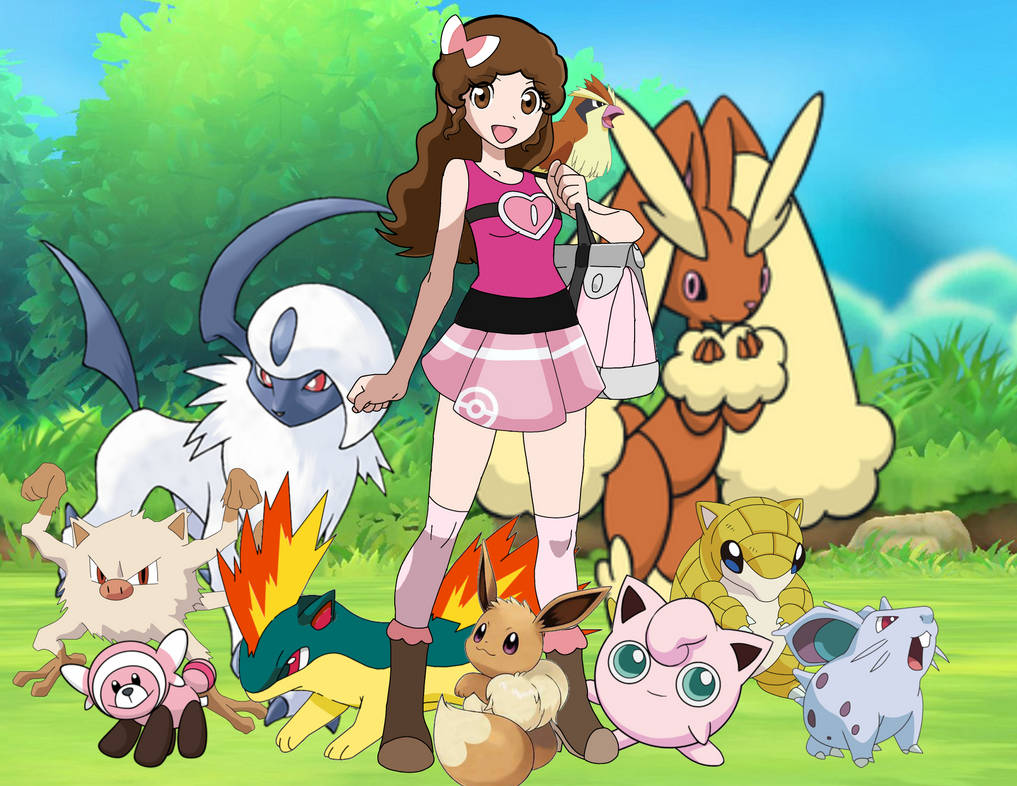 Me as a Pokemon trainer by mocha-guifarro on DeviantArt