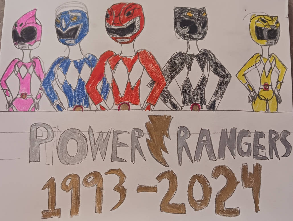 Hasbro Power Rangers Deviantart Celebrating 31 Years of Power Rangers! by GAlexHero2024 on DeviantArt