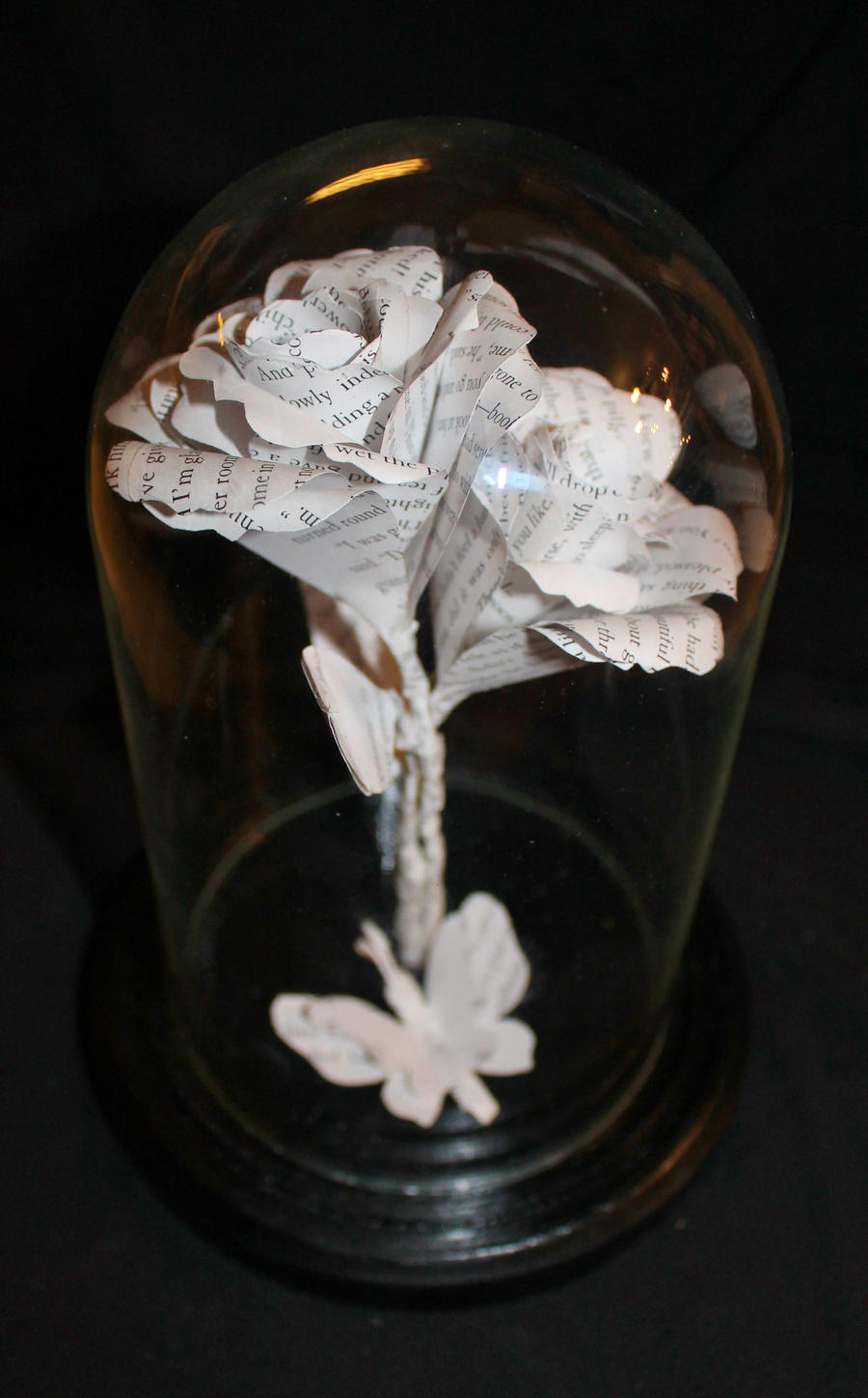 Roses Under Glass Book Alteration