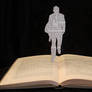James Bond Book Sculpture