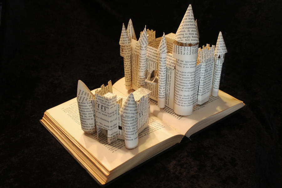 The Kingdom Within Book Sculpture