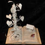 Jack and the Beanstalk Book Sculpture