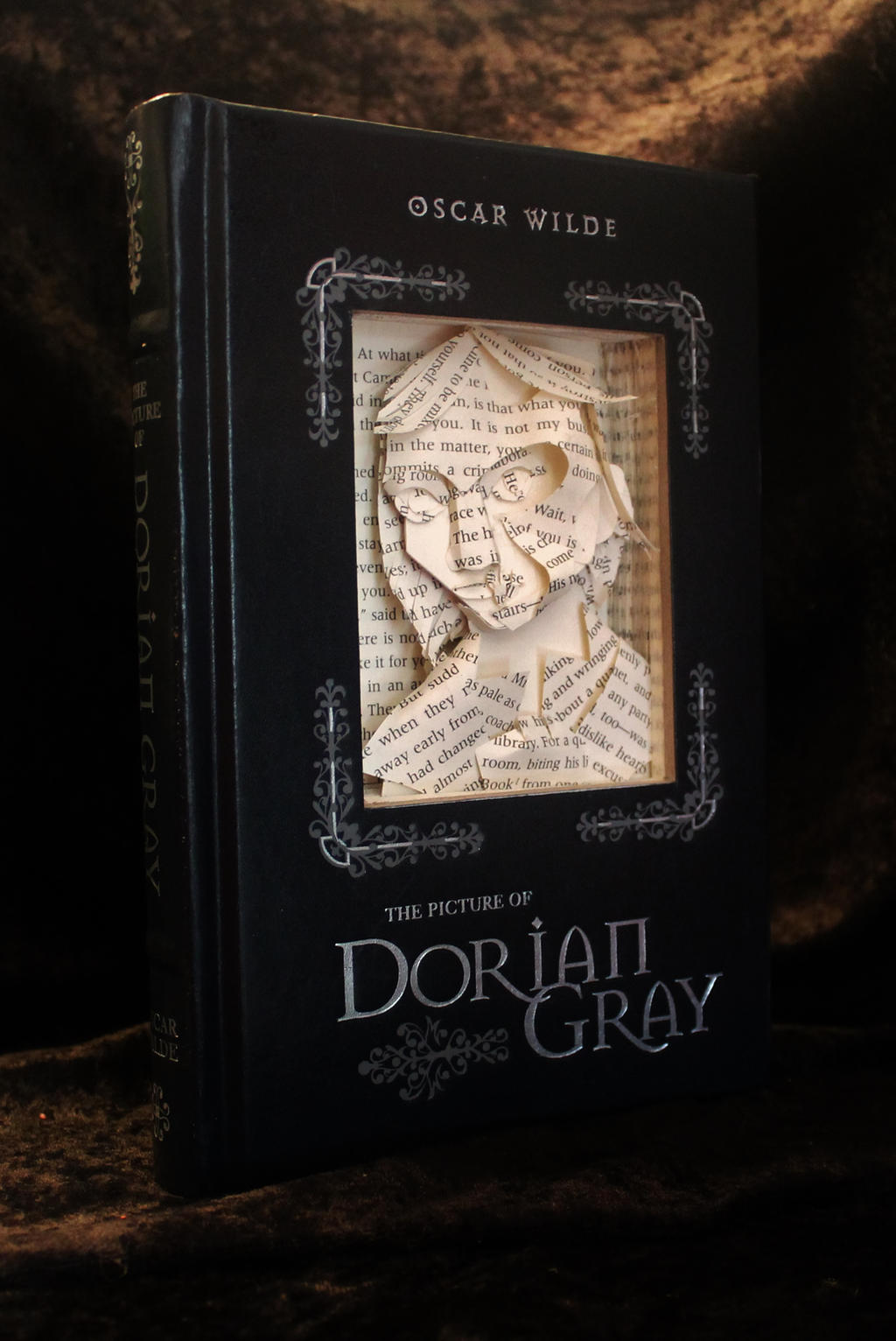 The Portrait of Dorian Gray Book Sculpture