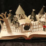 The Night Circus Book Sculpture