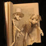Dr Jekyll and Mr Hyde Book Sculpture