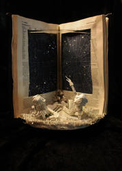 Constellation Book Sculpture