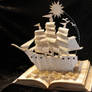 Sailing Home Book Sculpture