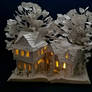 The House of the Seven Gables Book Sculpture