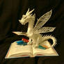 Wings of Fire Book Sculpture 