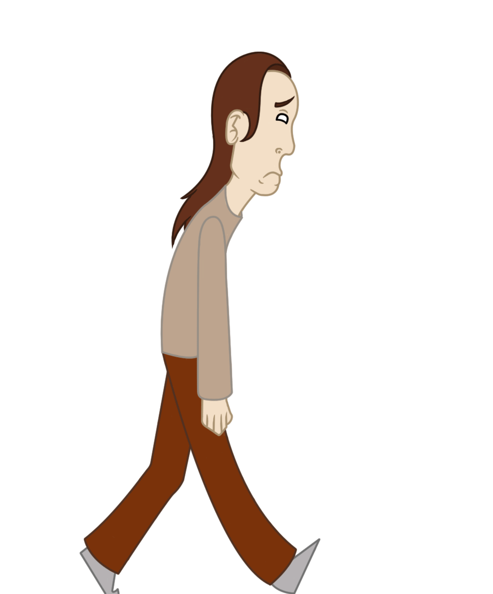 Timid Walk Animation Neil's Depressing Walk Cycle by KirstyEmma on DeviantArt