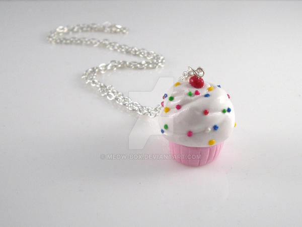 Cupcake Necklace.....