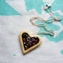 Heart Cookie Choc Necklace