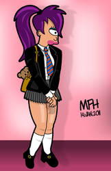 Schoolgirl Turanga Leela