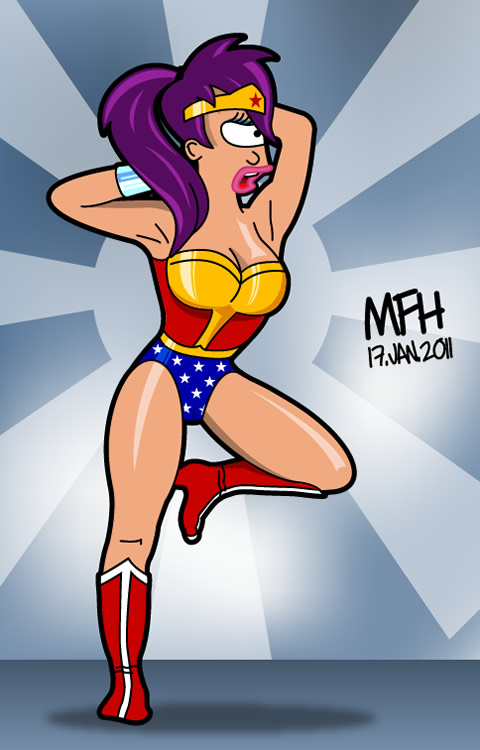 Leela Turanga Wonder Woman