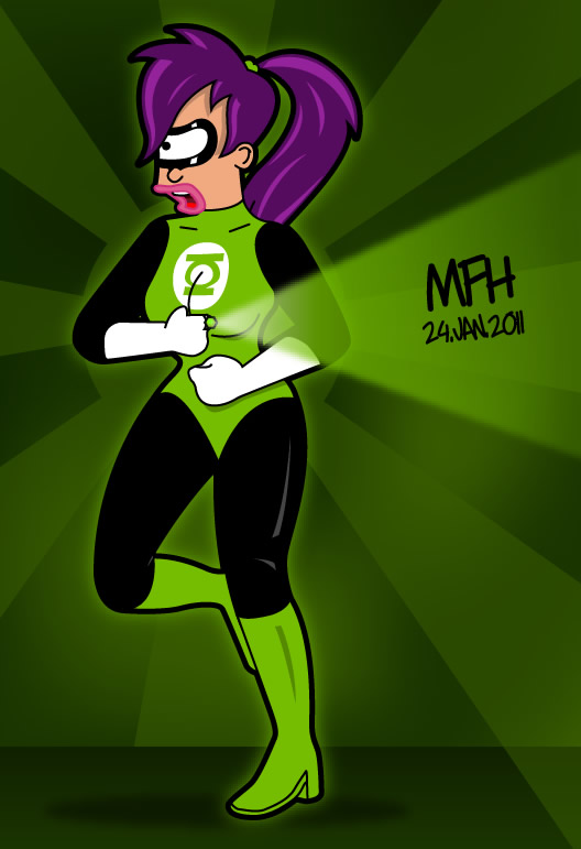 Green Lantern Leela Turanga