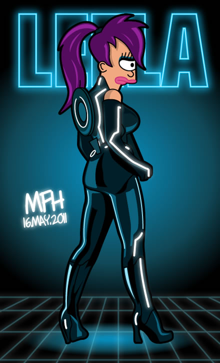 Leela Tron Crossover