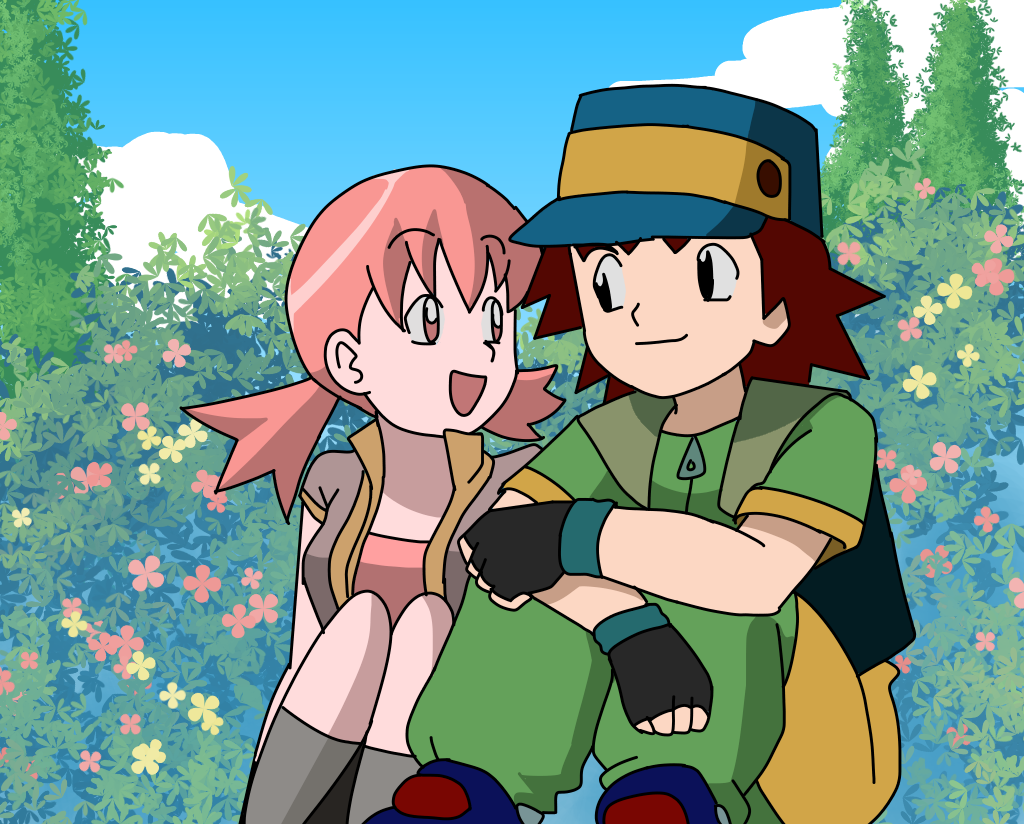 Ritchie x Whitney Pokemon by Artistaskech on DeviantArt