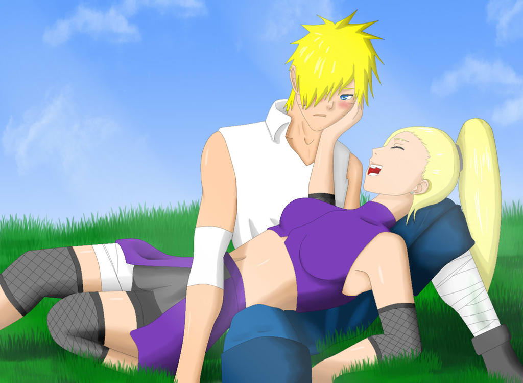 Naruto and Ino landscape